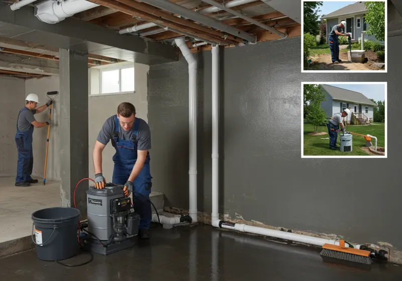 Basement Waterproofing and Flood Prevention process in Russell County, KY